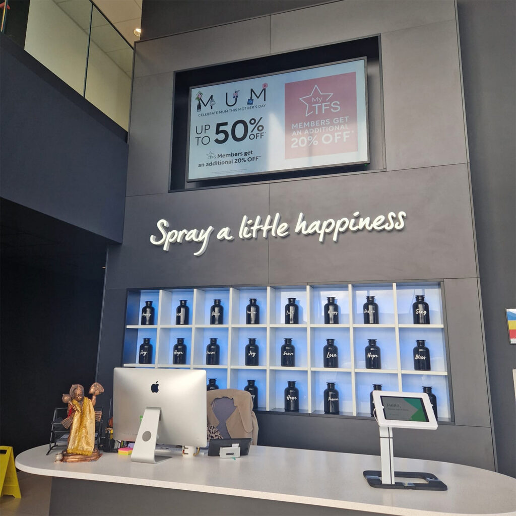 The Fragrance Shop Headquarters Technical Display Systems